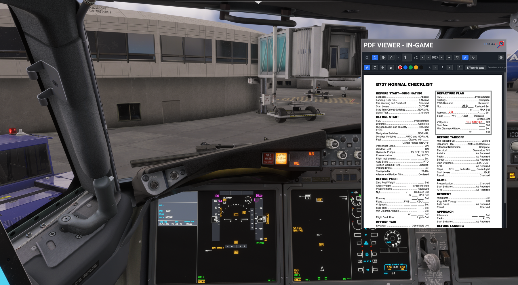 PDF-Viewer für MSFS 2024